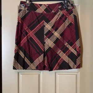 Ann Taylor loft Plaid skirt